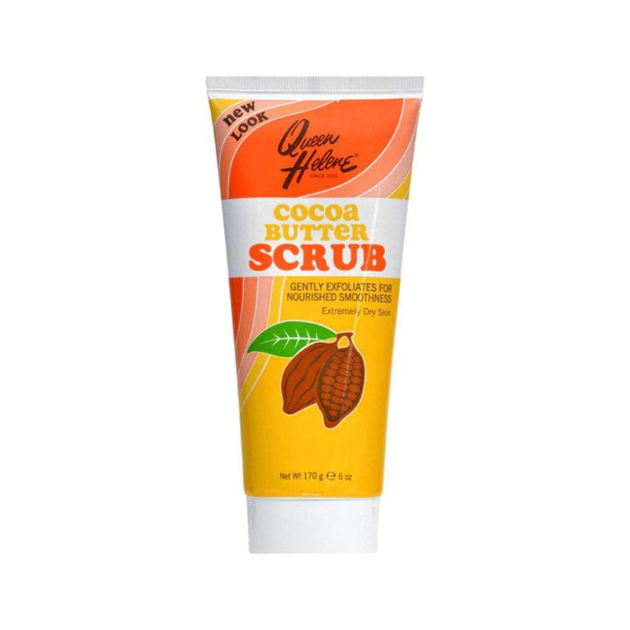 QUEEN HELENE Natural Facial Scrub, Soothing Cocoa Butter 6 oz