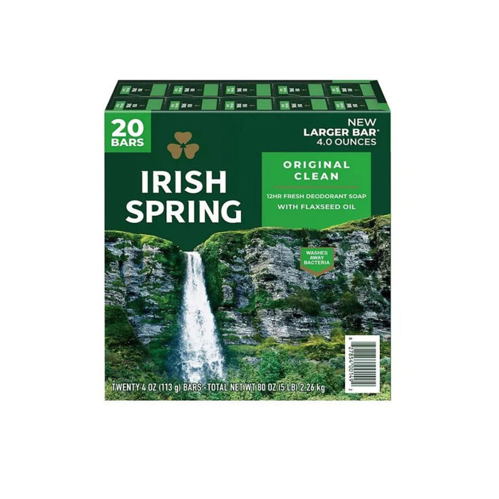 Irish Spring Soap Original 20pk 3.75 oz