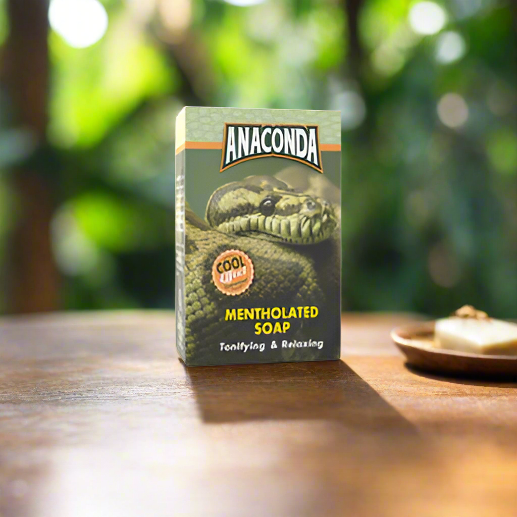 Buy Anaconda Mentholated Soap | Soothes Muscles – usbeautybazaar