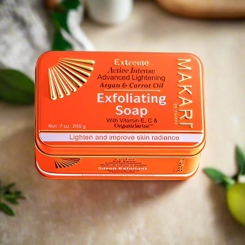 Makari Extreme Argan and Carrot Exfoliating Soap 7 oz/200 g