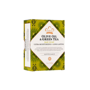 Nubian Heritage Olive Oil & Green Tea Bar Soap w/ Avocado 5 oz