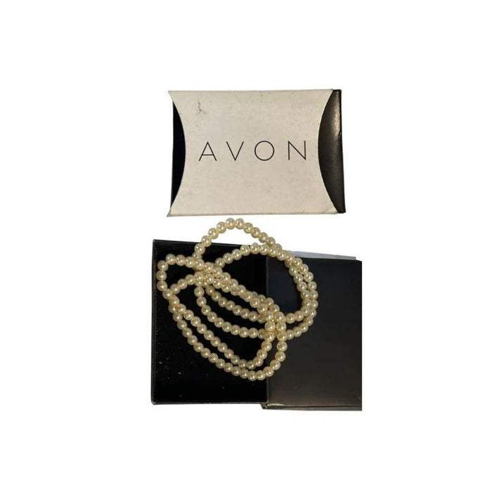 Avon beaded stretch bracelet